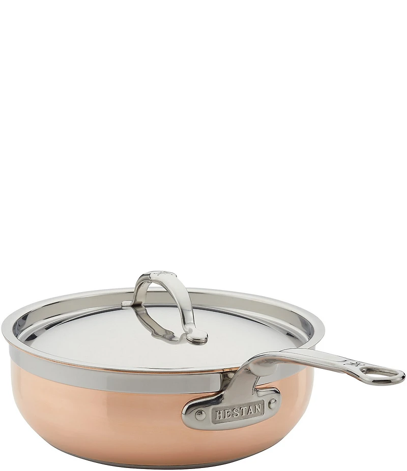 Hestan CopperBond Induction Copper Essential Pan, 3.5 Qt.