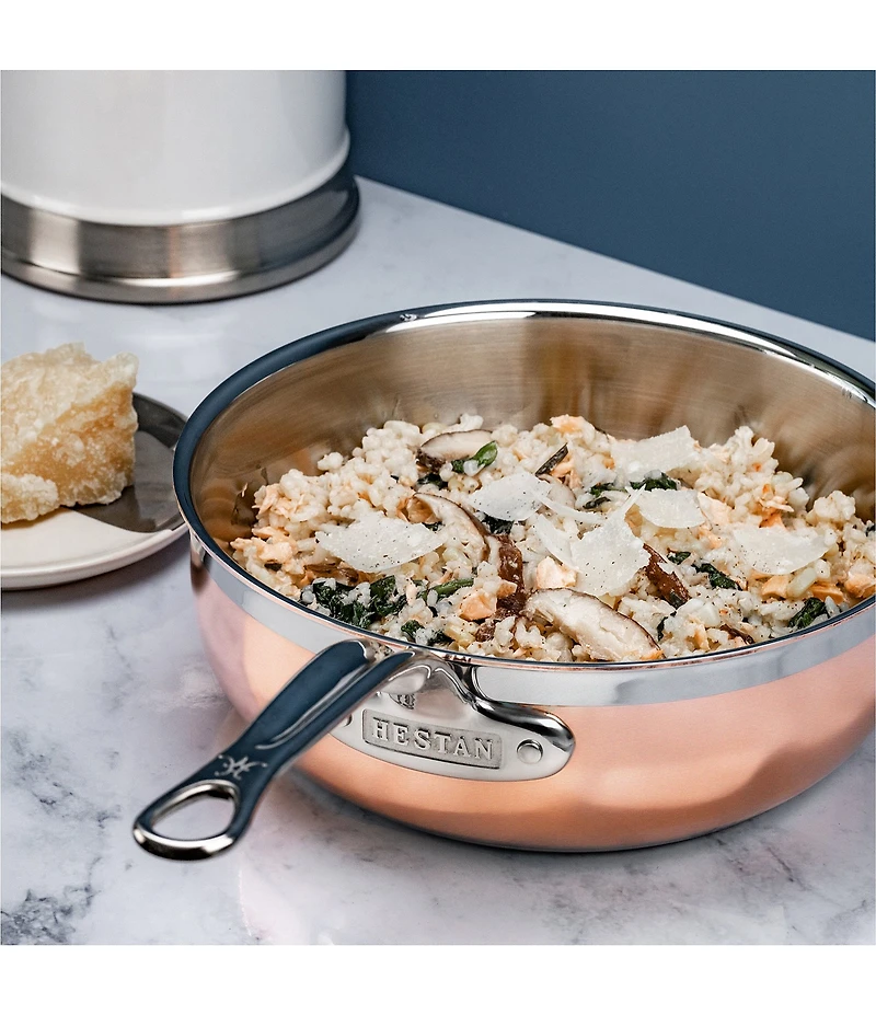 Hestan CopperBond Induction Copper Essential Pan, 3.5 Qt.