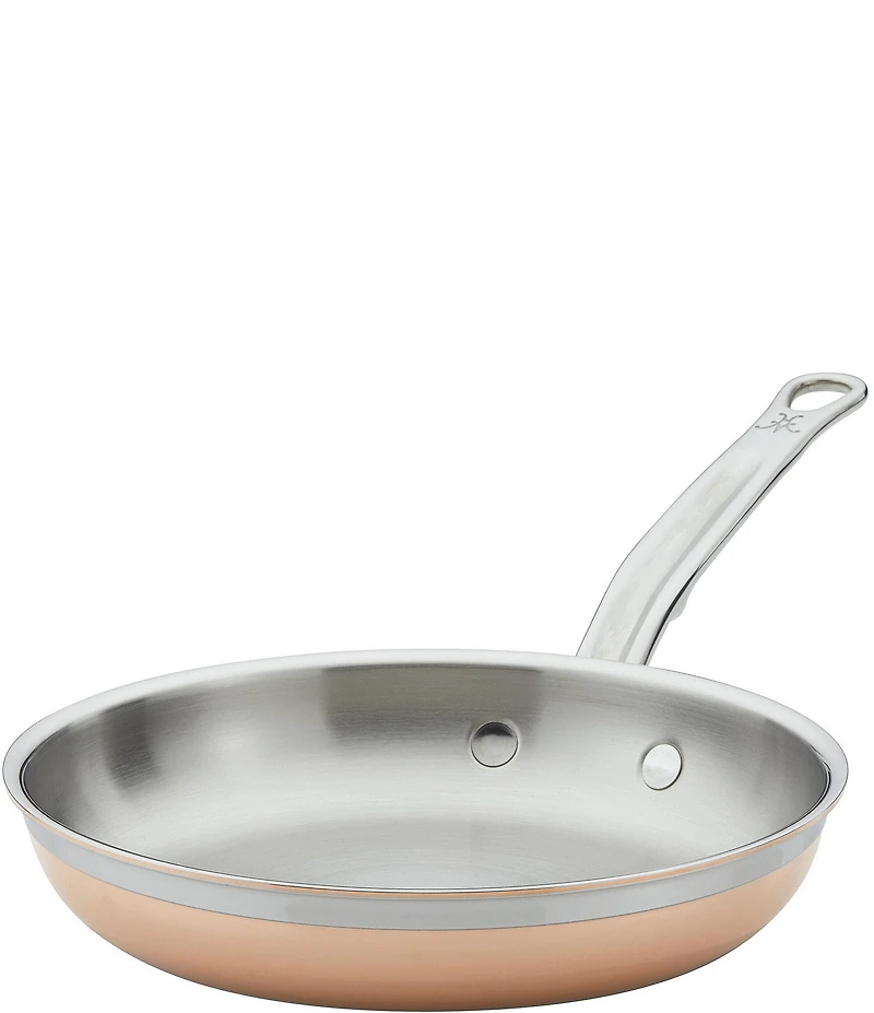 Hestan CopperBond Induction Copper Skillet, 8.5#double;