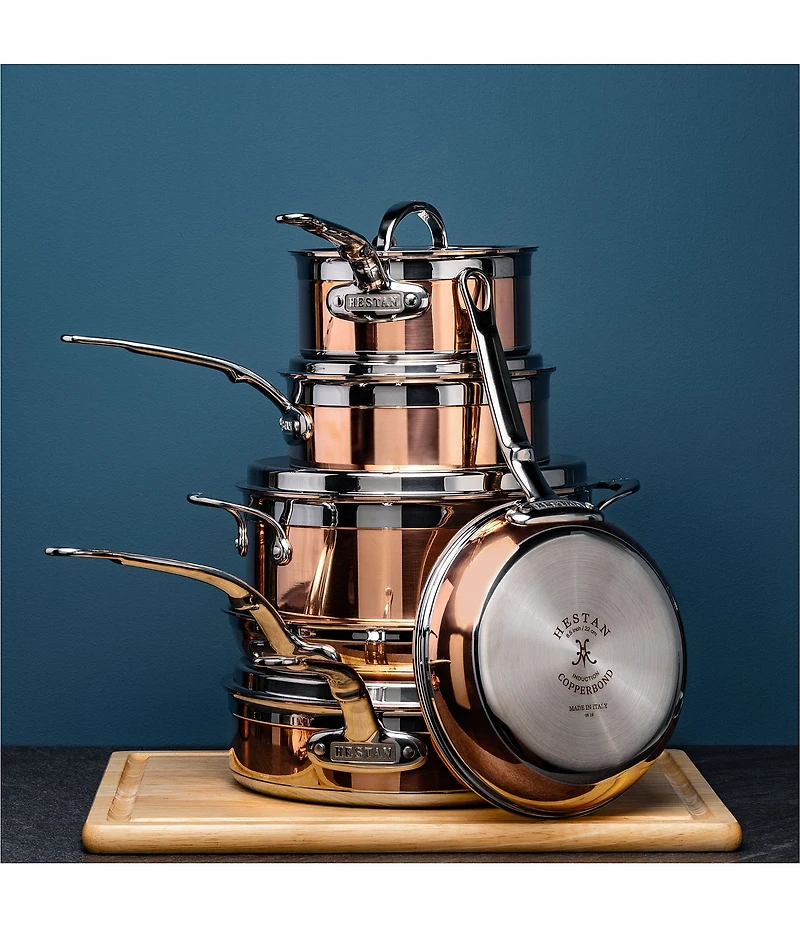 Hestan Induction Copper Ultimate 10-Piece Cookware Set