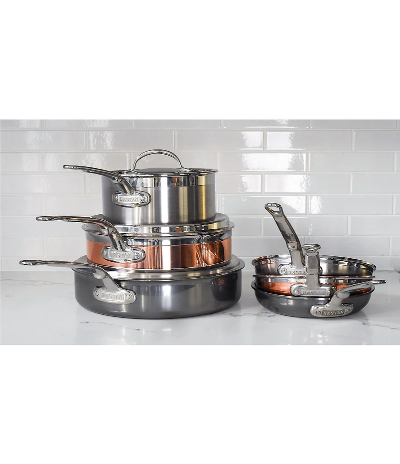 Hestan Induction Copper Ultimate 10-Piece Cookware Set