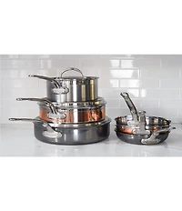 Hestan Induction Copper Ultimate 10-Piece Cookware Set
