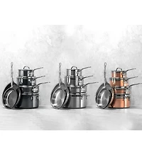 Hestan Induction Copper Ultimate 10-Piece Cookware Set