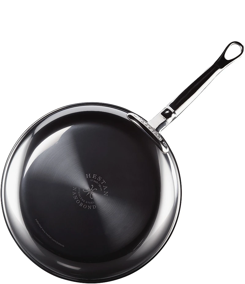Hestan NanoBond Titanium Stainless Steel Essential -Piece Cookware Set