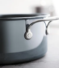 Hestan NanoBond Titanium Stainless Steel Essential -Piece Cookware Set