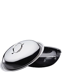 Hestan NanoBond Titanium Stainless Steel Wok, 14#double;