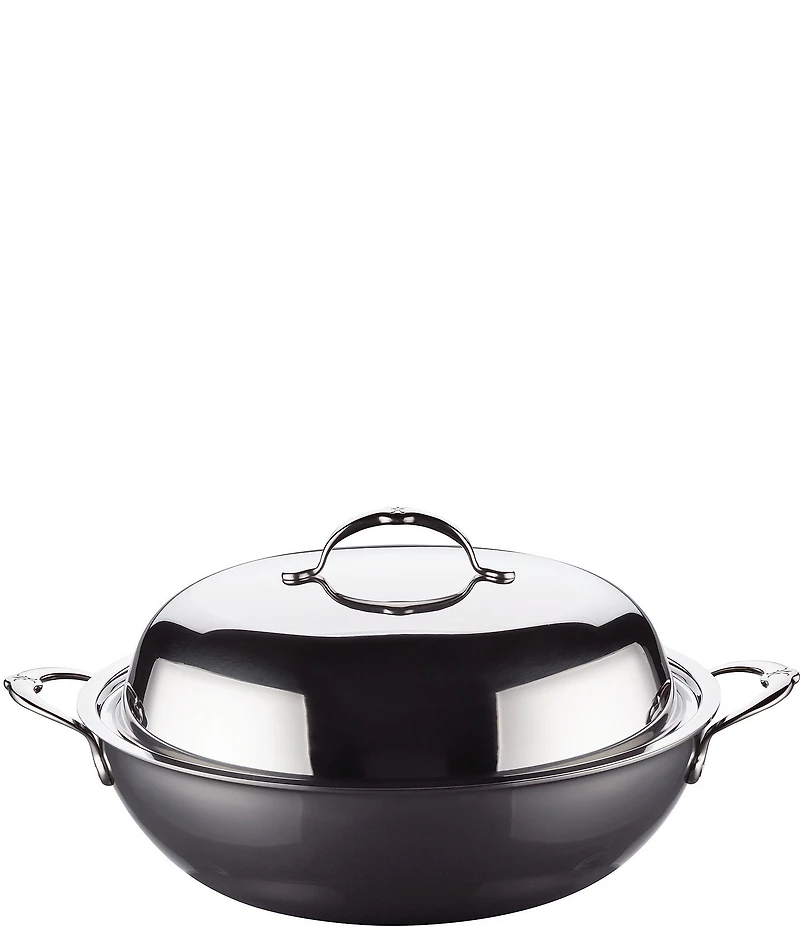 Hestan NanoBond Titanium Stainless Steel Wok, 14#double;