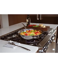 Hestan NanoBond 3-Ply Stainless Steel Chef's Pan, 14#double;