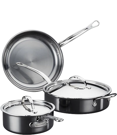 Hestan NanoBond Titanium Stainless Steel Essential 5-Piece Cookware Set