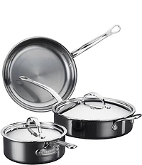 Hestan NanoBond Titanium Stainless Steel Essential 5-Piece Cookware Set