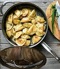 Hestan NanoBond Titanium Stainless Steel Saute Pan