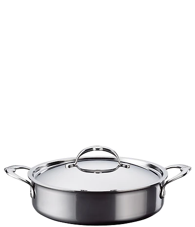 Hestan NanoBond Titanium Stainless Steel Covered Sauteuse Pan, 3.5-Quart