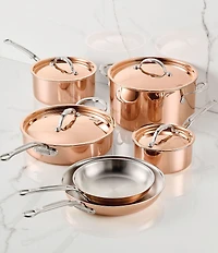 Hestan CopperBond® Aura™ 10-Piece Professional Copper Cookware Set