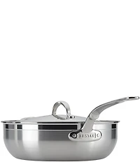 Hestan ProBond Stainless Steel Essential Pan with Helper Handle, 5-Quart