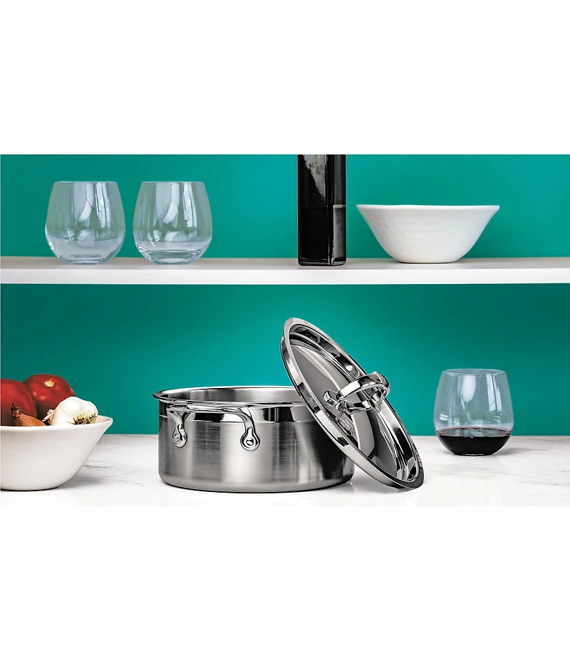 Hestan ProBond Stainless Steel Soup Pot, 3 Quart