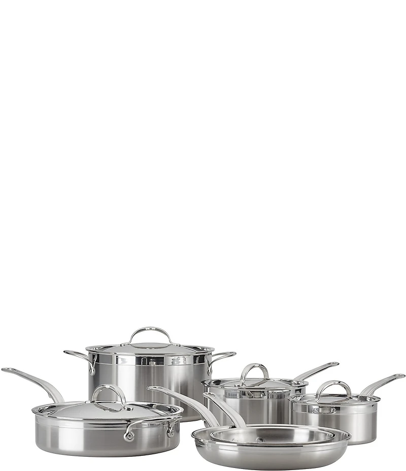 Hestan ProBond Stainless Steel Ultimate 10-Piece Cookware Set