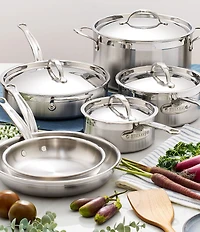 Hestan ProBond Stainless Steel Ultimate 10-Piece Cookware Set