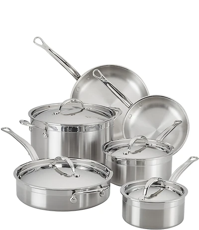 Hestan ProBond Stainless Steel Ultimate 10-Piece Cookware Set