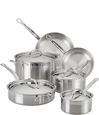 Hestan ProBond Stainless Steel Ultimate 10-Piece Cookware Set
