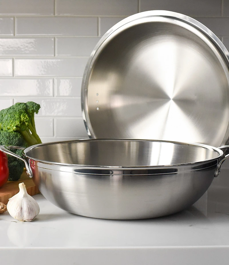Hestan ProBond Stainless Steel Wok 14#double;