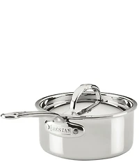 Hestan ProBond® Luxe -Quart Professional Clad Stainless Steel Saucepan with Lid