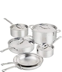 Hestan ProBond® Luxe 10-Piece Professional Clad Stainless Steel Cookware Set