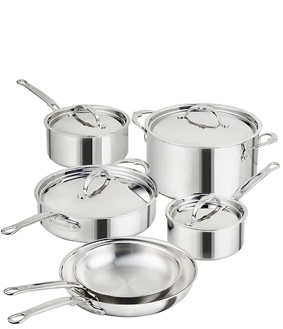 Hestan ProBond® Luxe -Piece Professional Clad Stainless Steel Cookware Set
