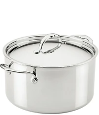 Hestan ProBond® Luxe 12-Quart Polished Professional Clad Stainless Steel Stock Pot with Lid