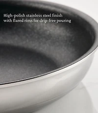 Hestan ProBond® Luxe 2-Piece Professional Clad Stainless Steel Skillet Set with TITUM® Nonstick