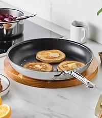 Hestan ProBond® Luxe 2-Piece Professional Clad Stainless Steel Skillet Set with TITUM® Nonstick