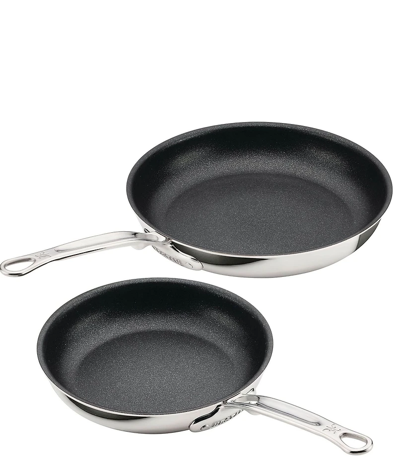 Hestan ProBond® Luxe 2-Piece Professional Clad Stainless Steel Skillet Set with TITUM® Nonstick