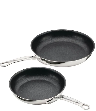 Hestan ProBond® Luxe 2-Piece Professional Clad Stainless Steel Skillet Set with TITUM® Nonstick