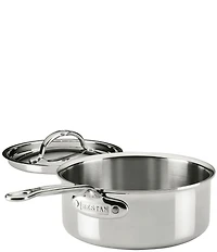 Hestan ProBond® Luxe -Quart Professional Clad Stainless Steel Saucepan with Lid
