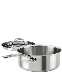 Hestan ProBond® Luxe Professional Clad Stainless Steel Saucepan with Lid, 2 Qt.