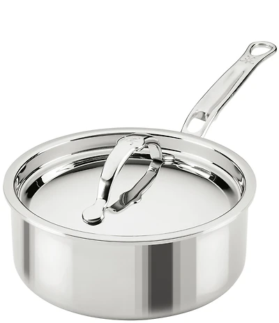Hestan ProBond® Luxe Professional Clad Stainless Steel Saucepan with Lid, 2 Qt.