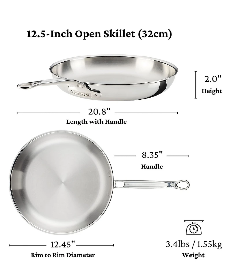 Hestan ProBond® Luxe 3-Piece Skillet Set