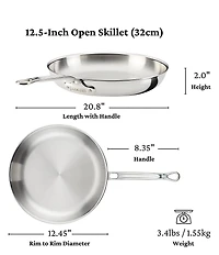 Hestan ProBond® Luxe 3-Piece Skillet Set