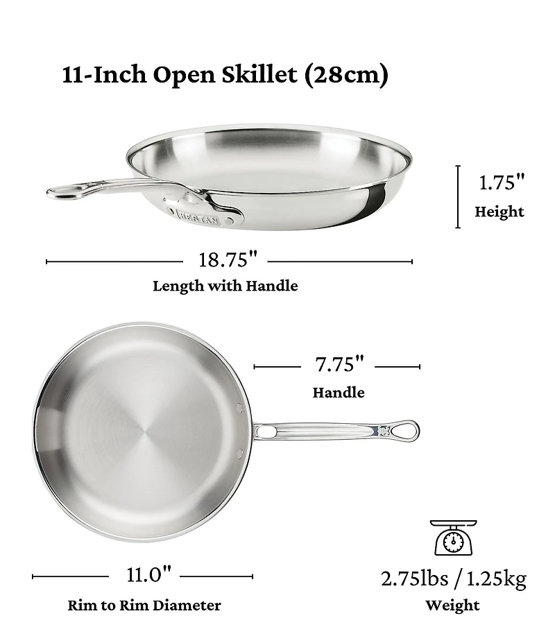 Hestan ProBond® Luxe 3-Piece Skillet Set