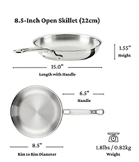 Hestan ProBond® Luxe 3-Piece Skillet Set