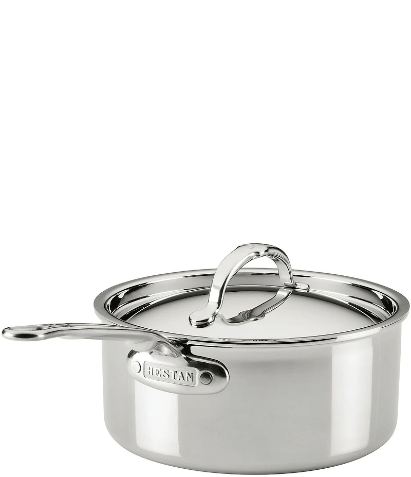 Hestan ProBond® Luxe 3-Quart Professional Clad Stainless Steel Saucepan with Lid