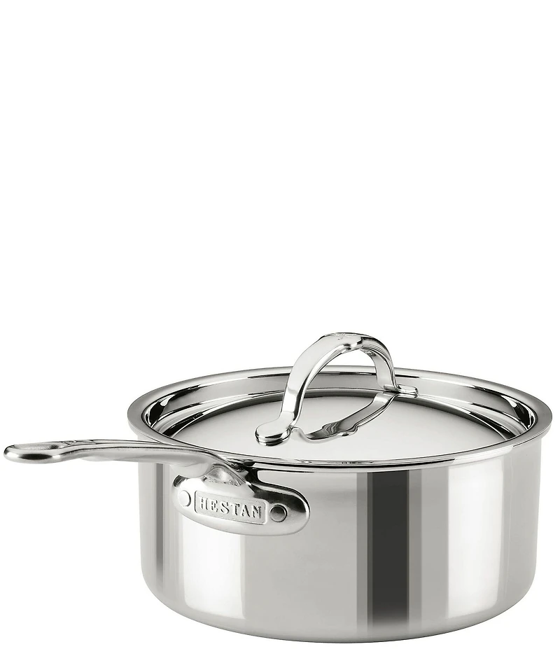 Hestan ProBond® Luxe 3-Quart Professional Clad Stainless Steel Saucepan with Lid