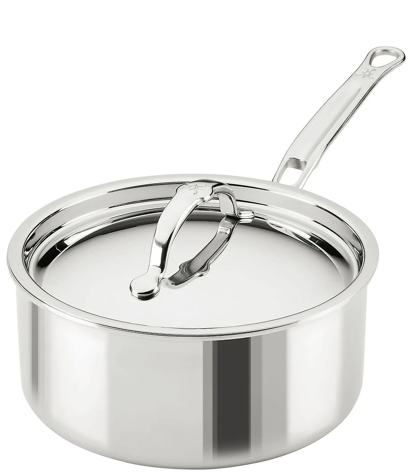 Hestan ProBond® Luxe 3-Quart Professional Clad Stainless Steel Saucepan with Lid