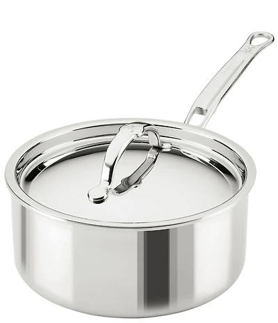 Hestan ProBond® Luxe 3-Quart Professional Clad Stainless Steel Saucepan with Lid