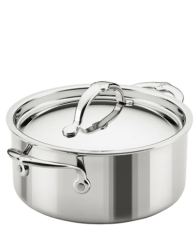 Hestan ProBond® Luxe 3-Quart Professional Clad Stainless Steel Soup Pot with Lid