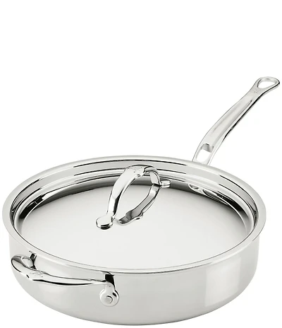 Hestan ProBond® Luxe 3.5-Quart Professional Clad Stainless Saute Pan with Lid