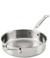 Hestan ProBond® Luxe Professional Clad Stainless Saute Pan with Lid, 3.5 Qt.
