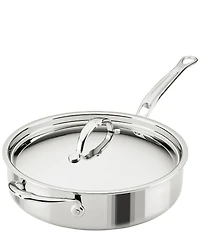 Hestan ProBond® Luxe Professional Clad Stainless Saute Pan with Lid, 3.5 Qt.