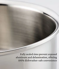 Hestan ProBond® Luxe 3.5-Quart Professional Clad Stainless Steel Sauteuse Braiser with Lid