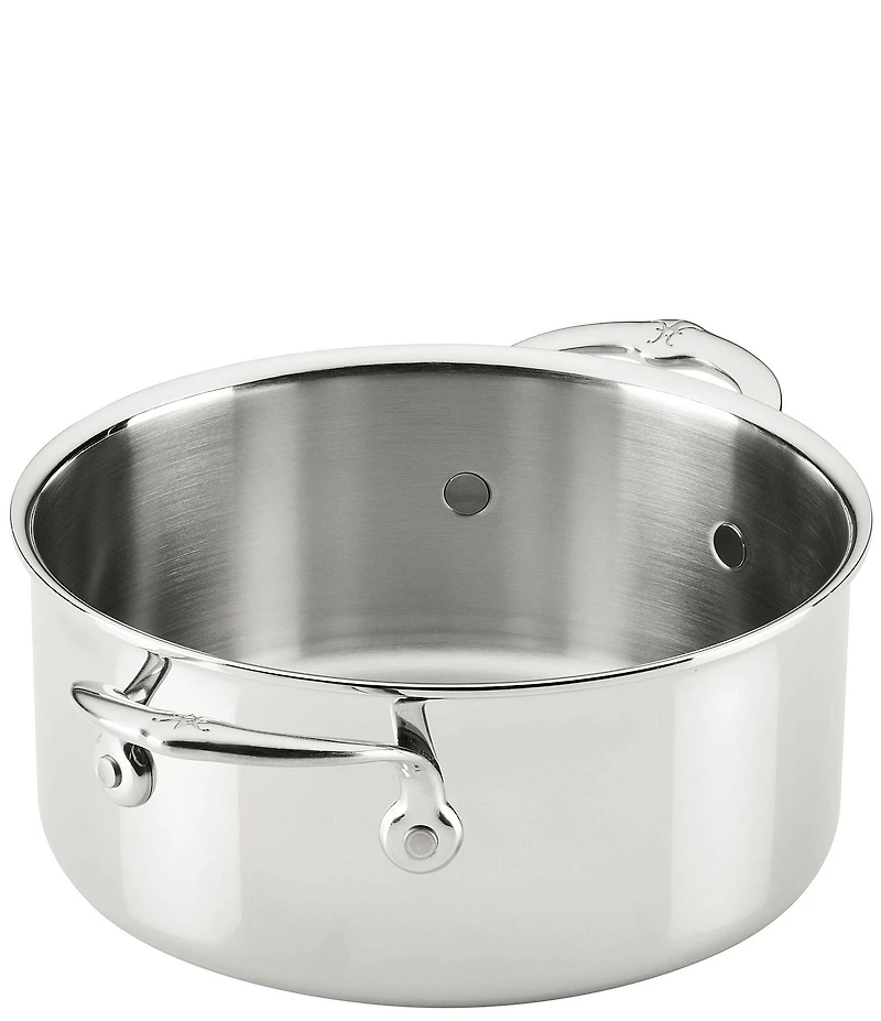 Hestan ProBond® Luxe 4-Quart Polished Professional Clad Stainless Steel Soup Pot with Lid