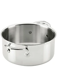 Hestan ProBond® Luxe 4-Quart Polished Professional Clad Stainless Steel Soup Pot with Lid